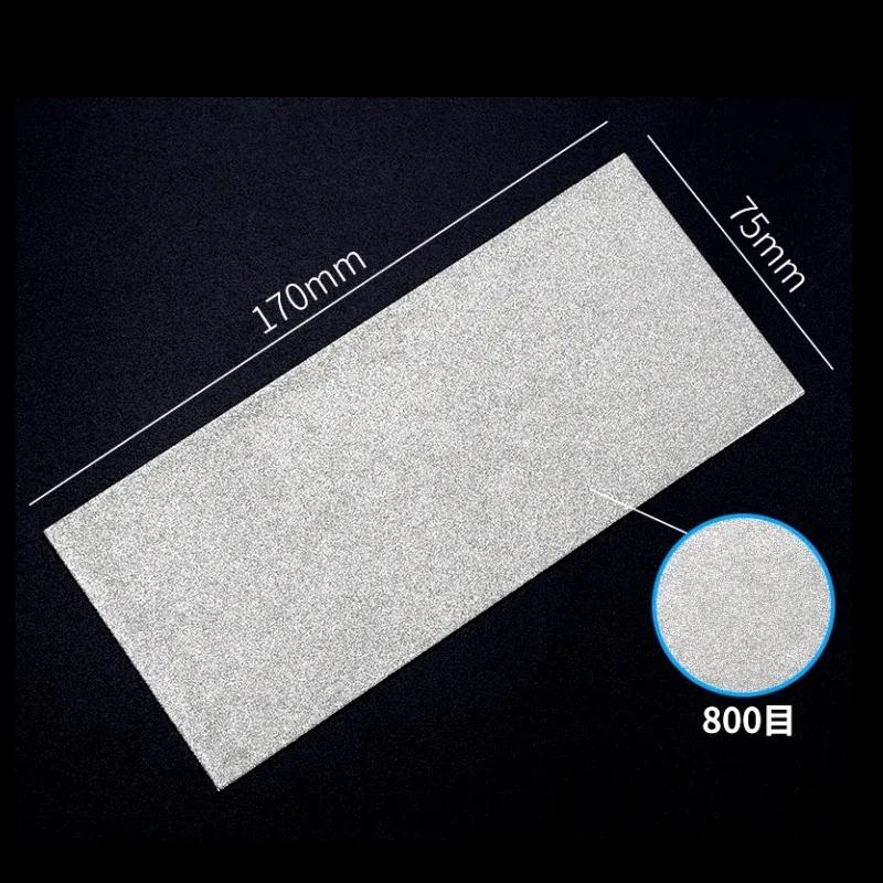 Diamond Sharpening Stone 80-3000 Grit Knife Sharpener Bar Polishing Disc Rectangular Sharpening Plate Whetstone Abrasive Tools