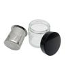 A95D-Diamond Washing Cup Watch Small Parts Gemstone Cleaning Glass Jar Pot With Sieve