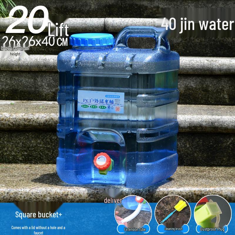 Large Capacity Outdoor Car Water Storage Tank for Drinking and Household Use