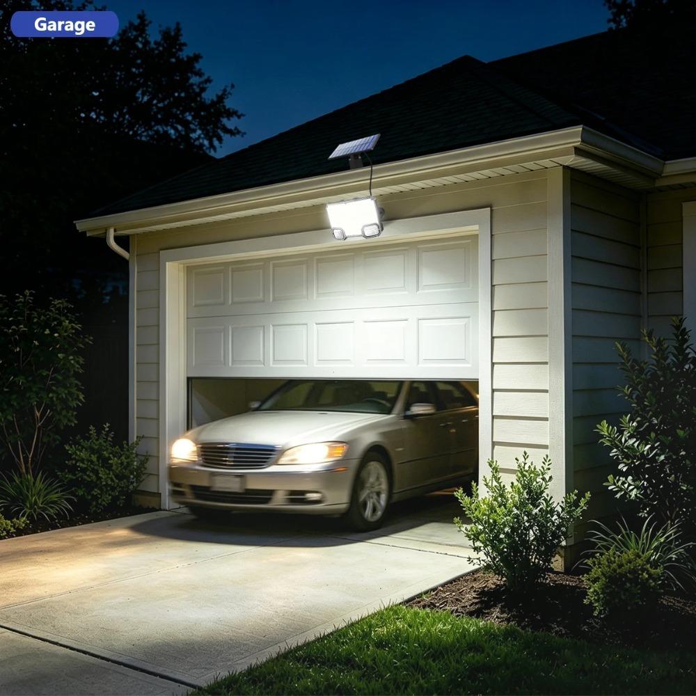 3 Mode Solar Wall Lamp Split Design Energy Saving Motion Sensor Light Waterproof with Remote Outdoor Wall Lights Outside