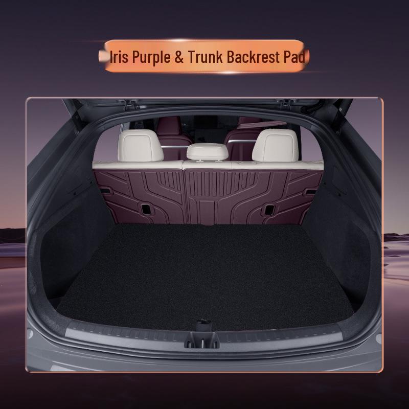 Vehicle-Specific YU7 TPE Floor Mats: Fully Enclosed, Matches Original Car Interior Color