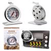 Stainless Steel Oven Thermometer Large Dial Baking Bbq Cooking Meat Food Temperature Measurement Hang Stand Kitchen Supplies