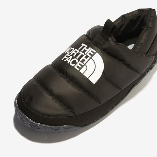 The North Face Nuptse Down Mule TNF White Size 11 Black/TNF
