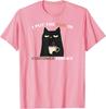 I Put The Cus' In Customer Service Funny Sarcastic Cats Meme T-Shirt