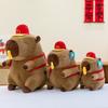 Backpack Capybara Wallace Plush Toy Cartoon Stuffed Animal Decorations Doll