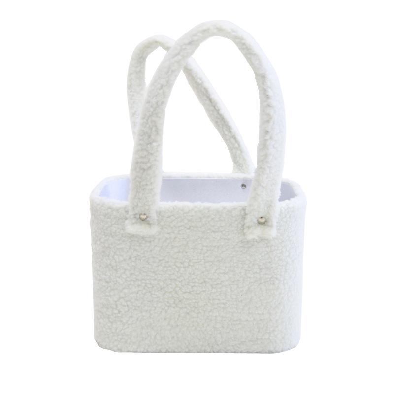Reindeer-Themed Christmas Eve Candy Gift Tote Bag