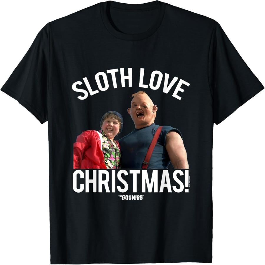 

Sloth Love Christmas T-Shirt XXXXXL чорний
