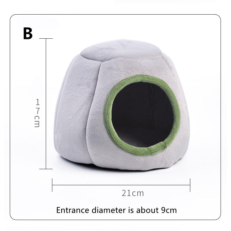 Small Animal Cage Bed Hammock Soft Cotton Wool Hanging House Hamster Pet Guinea Pig Cage Pet Products