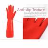 Extra Long Cuffs Rubber Cleaning Gloves 30/38/45cm Oil Resistant Mitts  Car Washing