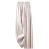 2025 Spring/Autumn Women's High Waist Elastic Drape Pants: Popular Light Luxury Style with Narrow to Wide Leg Design