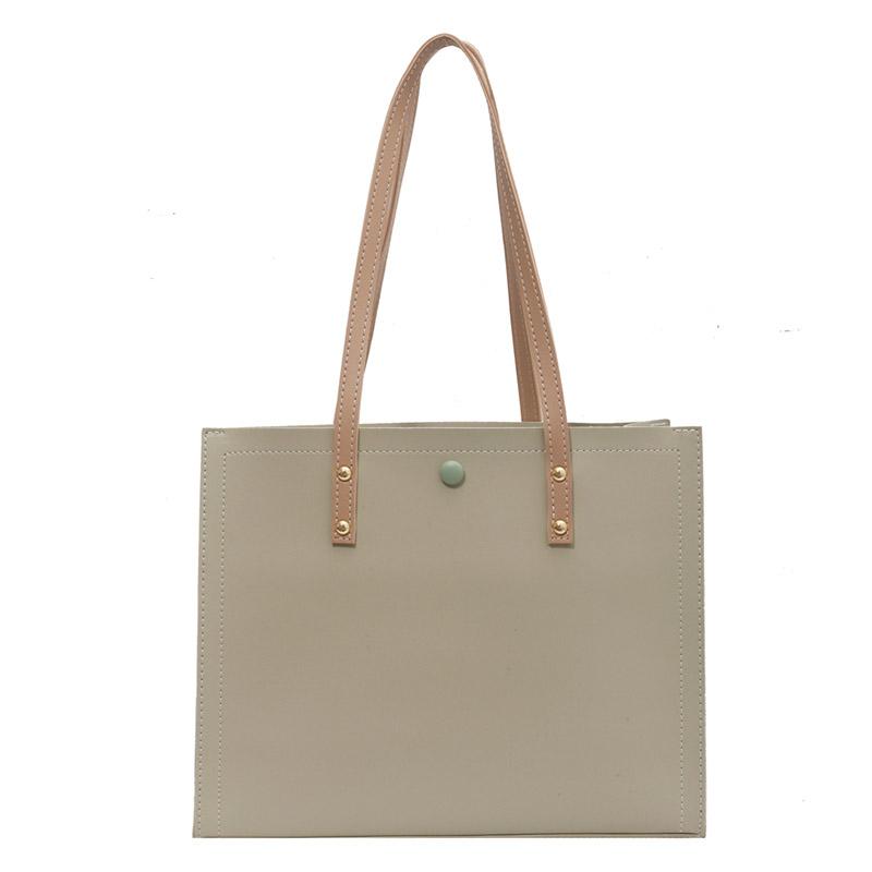 

Classic PU Women s Shoulder Bag Large Capacity Tote Bag 2026 New Simple Women s Shoulder Bag Classic Commuter Handbag зелений