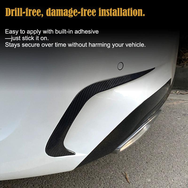 Bil Bakre Bumper Luftutblås Skydd Trim Splitter Vinge Spoiler För BMW 3-serie G20 Sport Edition 318I 320I 330I -