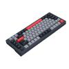 75 Wireless Mechanical Gaming Keyboard with Multimedia Display Crmy Sound Hot Swappable Pre Lubed Linr  es Gasket Structure RGB Backlit