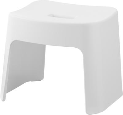 Yamazaki Jitsugyo Easy To Wash Magnetic Bath Chair SH26 White W33 X D27 X H26cm Tower Floating Storage Easy To Clean 1651