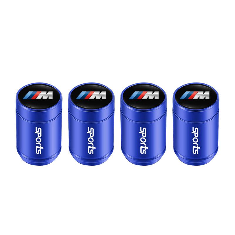 4Pcs Aluminum Car Wheel Tire Valve Cap Dustproof For BMW X1 X2 X3 X5 X4 X6 X7 G30 G20 G32 G11 G12 F40 F30 F20 F10 F34 F07 F44 OH6