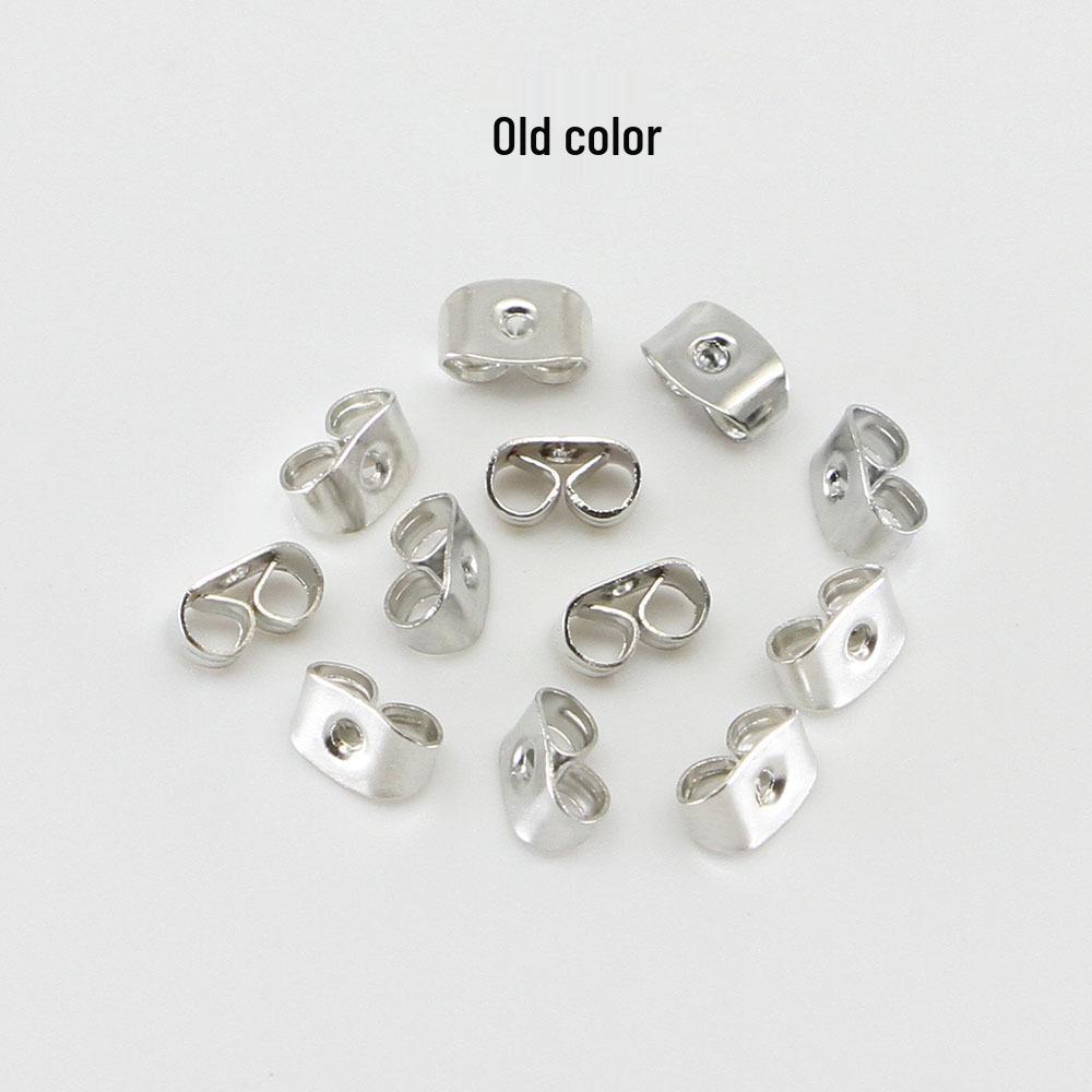 Metalowe Nakładki na Zatyczki do Uszu w Kształcie Motyla: Akcesoria do biżuterii DIY i Modne Dekoracje Kolczyków