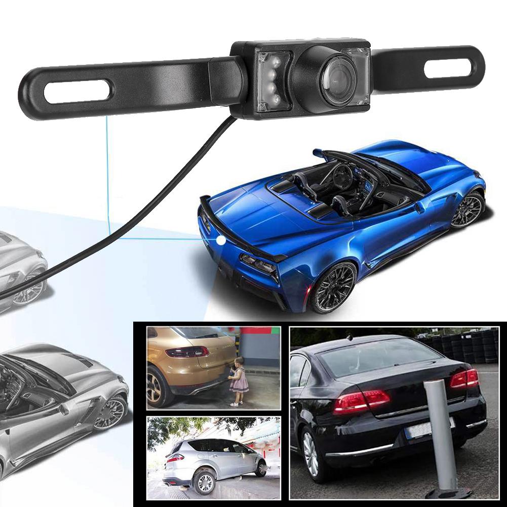 Waterproof IP67  HD Mirror IR Night Vision Camera for Car License Plate  Rear View Parking Backup