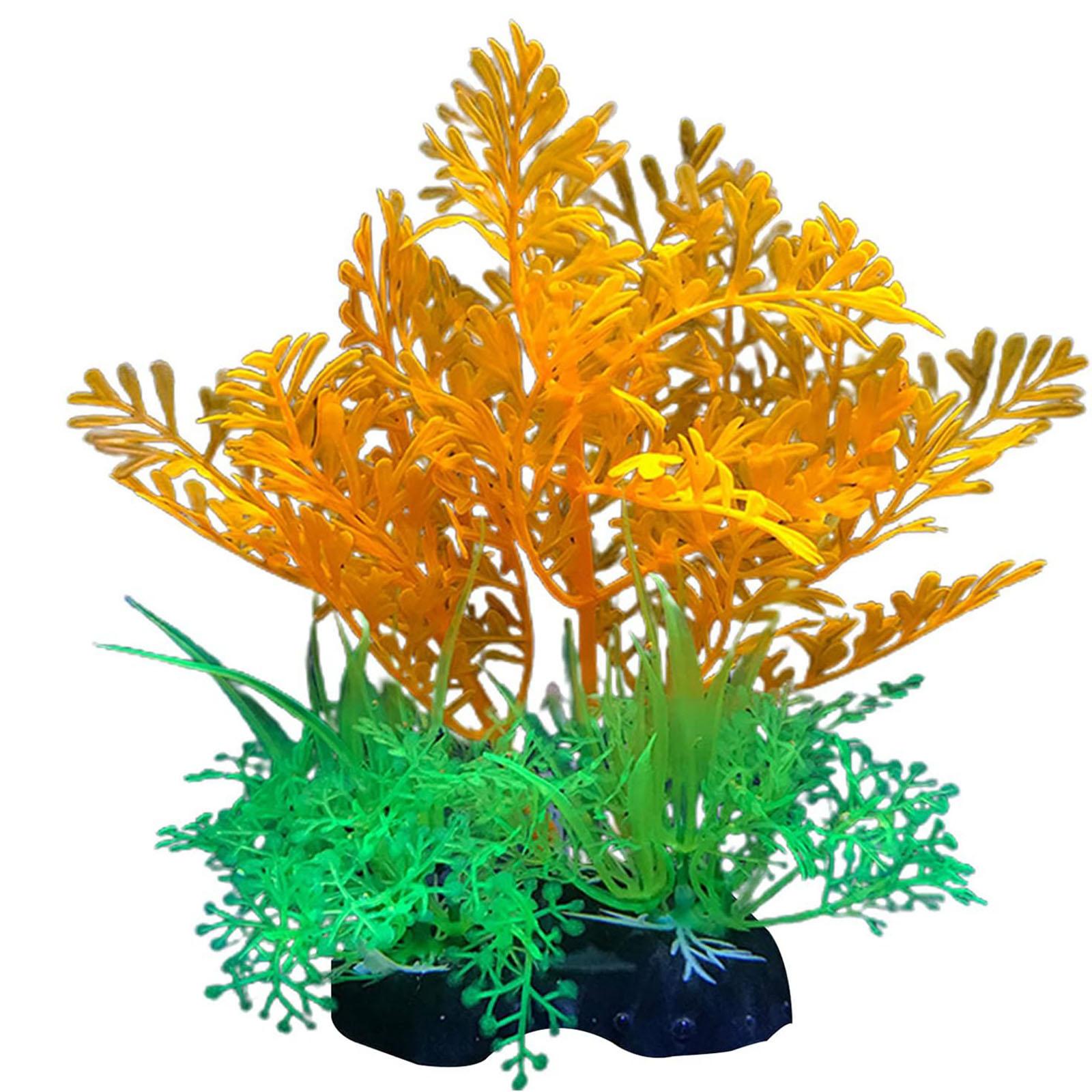 

Украшения для ландшафтного дизайна аквариума, Пластиковые имитации водных растений, Искусственная морская трава, Трансграничные растения для украшения аквариума, Водная продукция. One Size