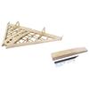 Remote Control Glider Kit Wooden 1000mm Wingspan Remote Control Airplane KIT Version