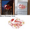 Merry Christmas Pattern Window Sticker Room Decoration Windows Self-adhesive Decals  New Year