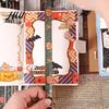 Hot Stamping Washi Tape 8 Rolls Halloween Tape, Spooky Bat Witch Cat Pattern Decorative Lightweight for Junk Journaling Supplies, Scrapbooking,