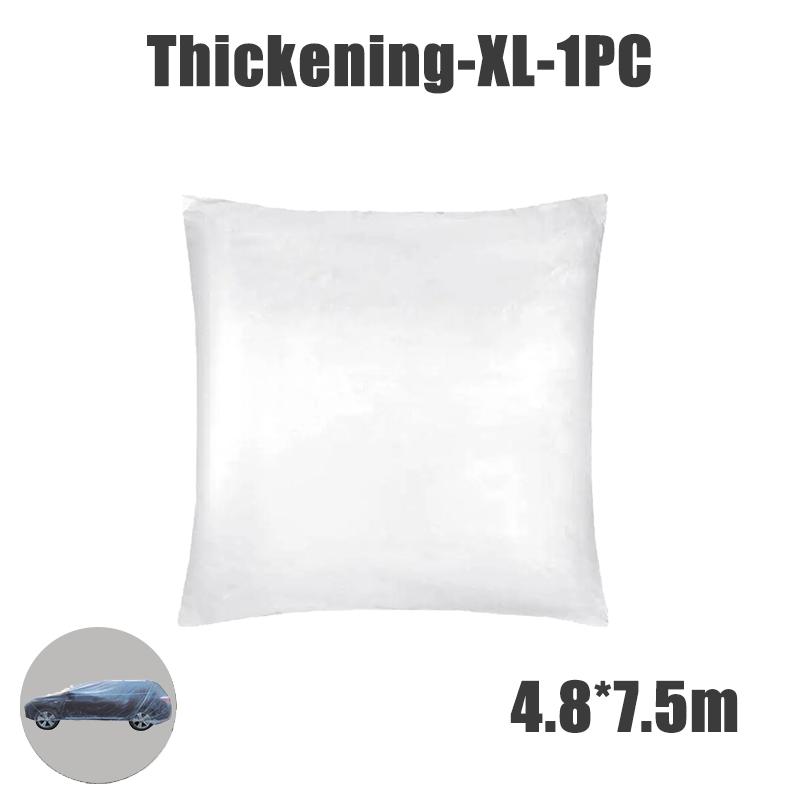 Disposable Transparent Car Clothing Cover Dustproof Rainproof Transparent Paint Dustproof Plastic PE Film Rainproof Car Cover