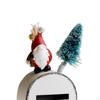 Christmas Hanging Charms Scene Layout Props Resin Statue DIY Crafts Mailbox for Indoor Centerpiece