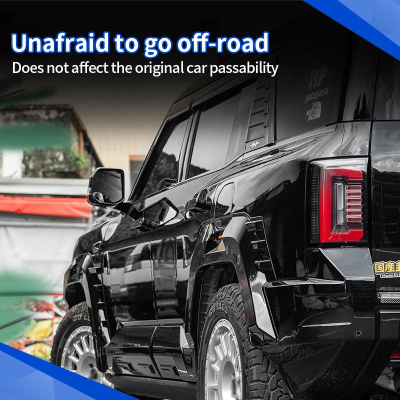 Fender Widening For BYD Leopard 8 Denza B8 2025+ Door Fender Fender Trim Off-road Widened Fender Kit Exterior Car Accessories