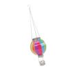 Hot Air Balloon Solar Lantern with Candle Holder Decorative Solar Hot Air Balloon Flickering Flame H