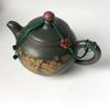 Chinese Single-use Teapot Rope Natural Bodhi Root Lotus Handmade Purple Sand Teacup Full Handmade