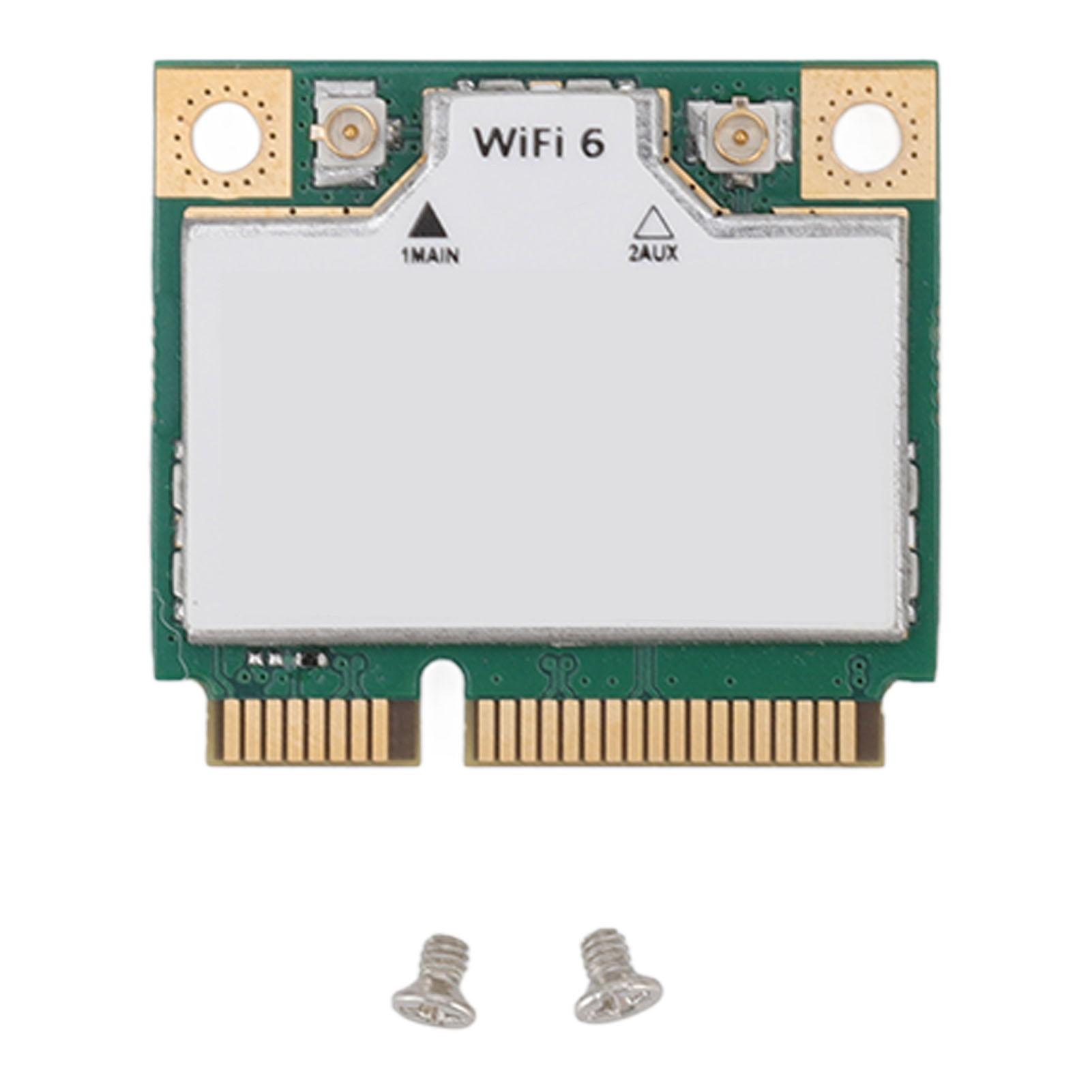 

Gigabit Wireless Internet Card 2.4G 574Mbps 5G 2400Mbps Mini Pcie Internet Card with for Win10 11