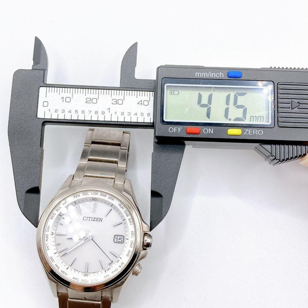 Used 254 CITIZEN Citizen Eco Drive Men's Watch Solar Luminous