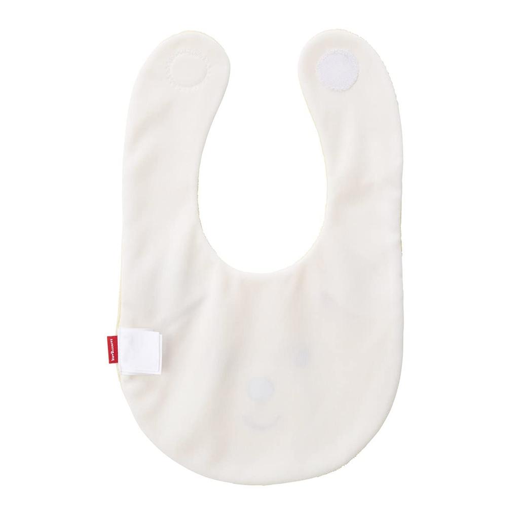 Miki House Hot Biscuits Waterproof Baby Bib for Boys and Product Yellow Girls, Code 70-2977-383 -