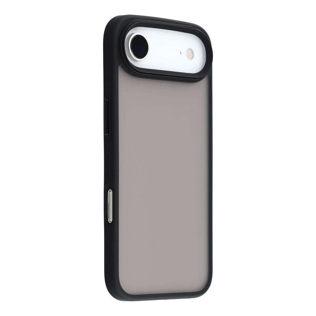 For iPhone 17 Air Case Shockproof TPU+PC Phone Back Cover with Metal Buttons