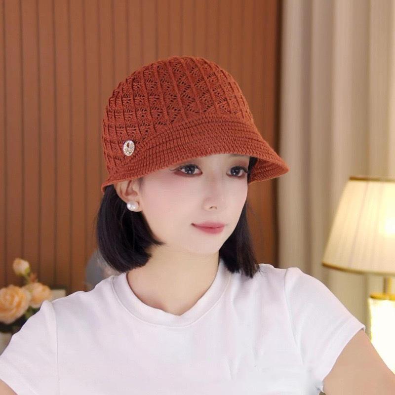 Big Flower Straw Hat Seaside Duck Tongue Hat Big Brim Sun Hat Women's Summer Breathable Face Hat Beach Hat