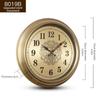 Metal Wall Clock Retro Living Room Silent Round Wall Watch Entrance Hall Nordic Simple Clock Modern Home Decoration Ornaments