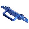 Aluminum Alloy Front Bumper RC Car Upgrade Accessory with LED Light Hole for  Al 1Celsius6 for SCX6 Car