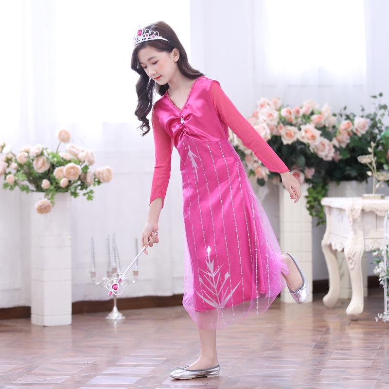 Frozen 2 Elsa & Anna Princess Dress - Hot Seller European & American Girls' Cosplay Skirt