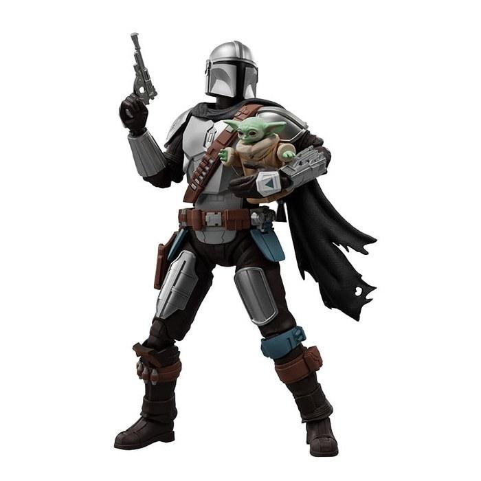 Blokees Star Wars Mandalorian & Grogu CC05 Din Djarin & Grogu ABS/PVC Assembly Plastic Model
