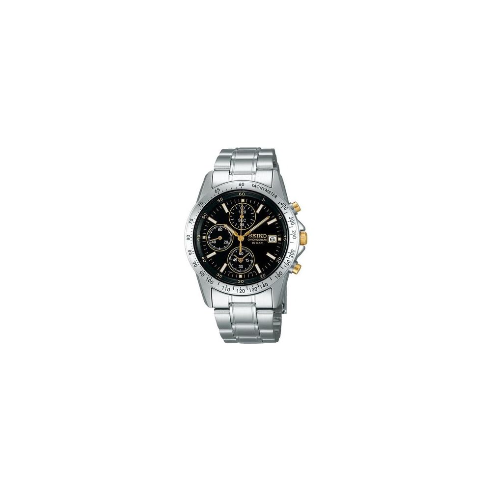 Seiko Spirit SBTQ043 Men s Wristwatch Stainless Steel Case Quartz Movement