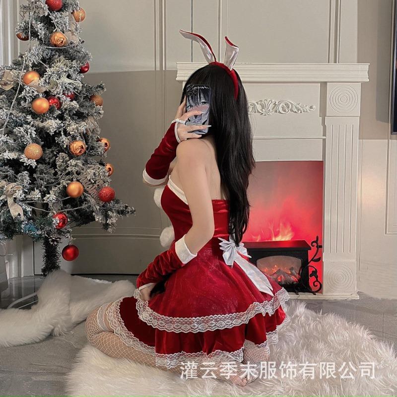 Lingerie Christmas Cosplay Sexy Hairy Bunny New Dress Sexy 1110