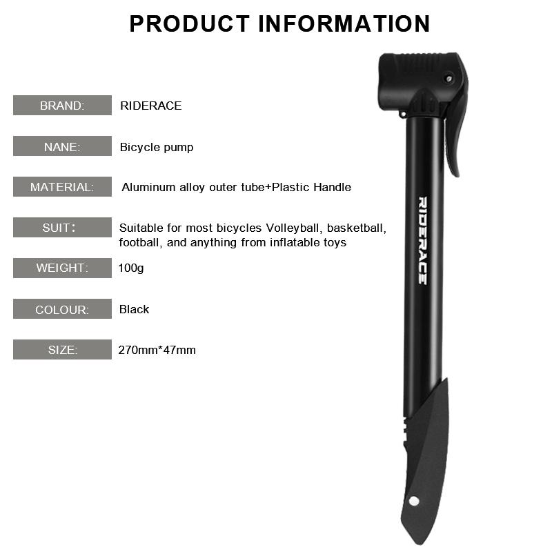 Přenosná pumpa na kolo MTB Inflátor pneumatik pro silniční kolo Ruční pumpa na kolo Scharder Presta Valve Basketbalové nafukovací cyklistické příslušenství