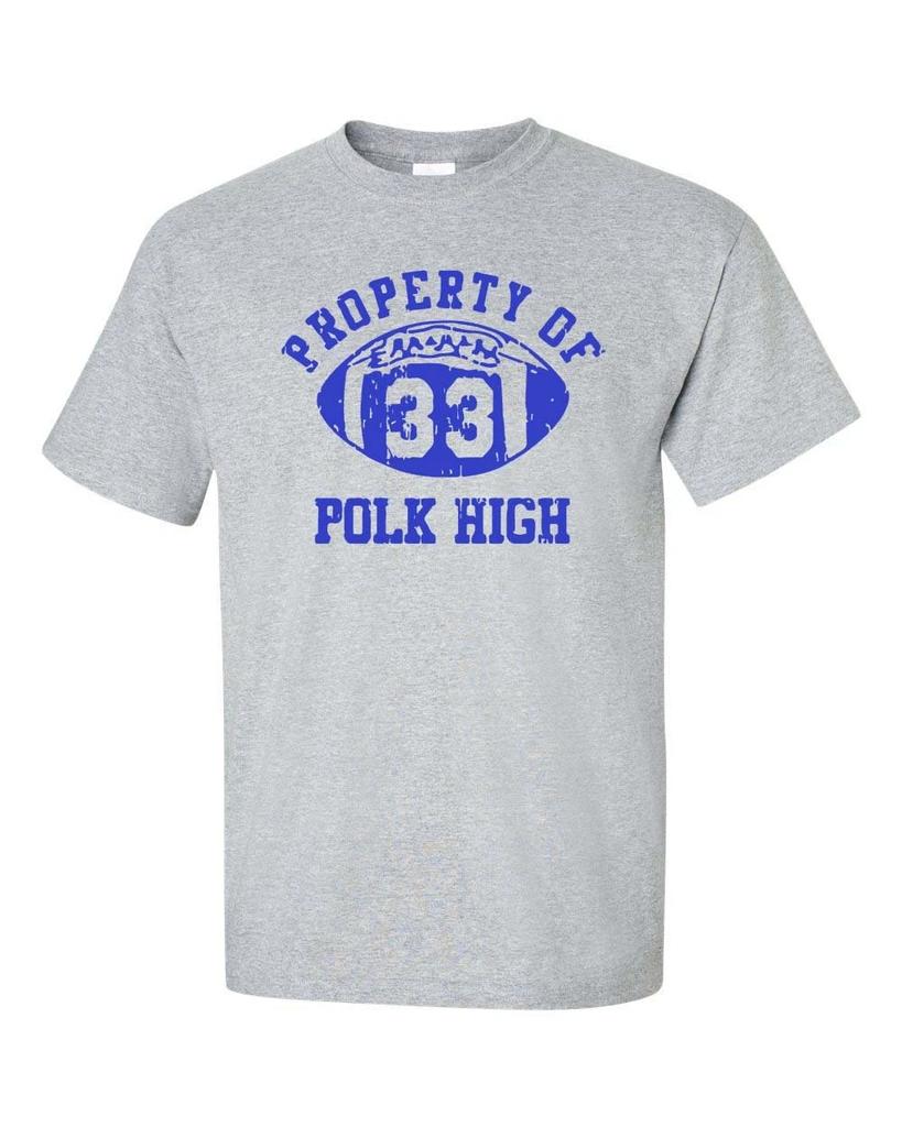 POLK HIGH Al Bundy Married with Children Voetbal Televisie Heren T-shirt