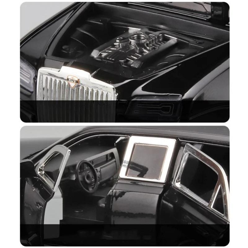 1/24 Aurus Motors Aurus Senat Russland Präsidentenauto Legierungs-Automodell Sound und Licht Kinderspielzeug Sammlerstücke Geburtstagsgeschenk