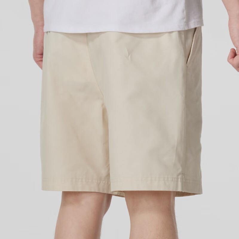 Nike Komfortable Pustende Ensfargede Fritidsshorts Herreunderdeler Lys Khaki FN4550-203