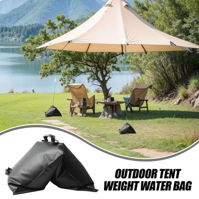 Sac de Poids d'Eau Sac de Sable Sacs de Poids pour Auvent d'Extérieur Sac d'Eau Lesté Enroulable Accessoires de Tente Imperméables Équipement de Camping