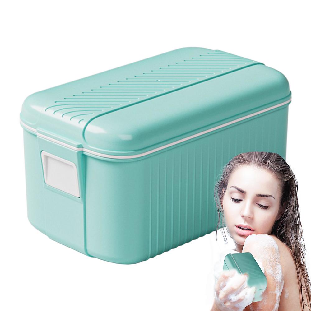 

Многофункциональная мыльница Нескользящая мыльница с пеной Гаджет для мытья рук на столешницу Портативная мыльница для ванной комнаты квартиры