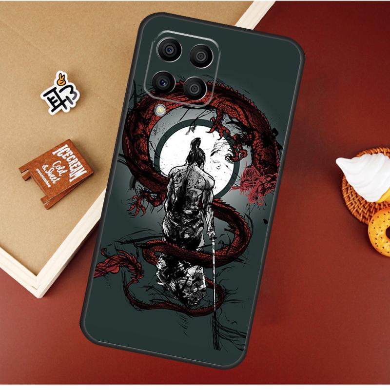 

Japan The Samurai Ninja Case For Samsung Galaxy M51 M31 M21 M11 M16 M36 M56 M53 M12 M32 M52 M15 M35 M55 M14 M34 M54 Samsung M20