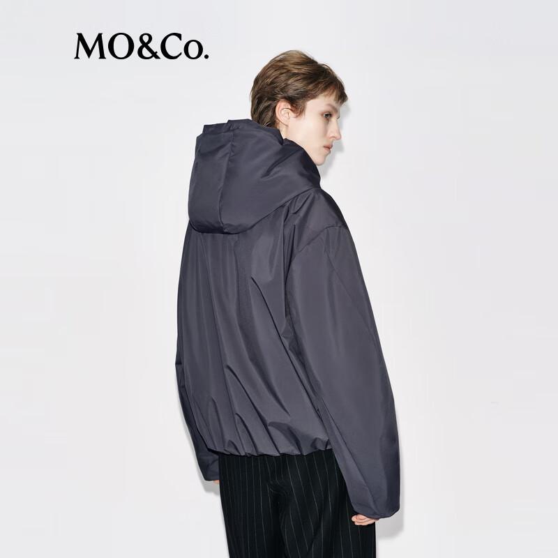 MO&Co. Women's Hooded Loose Fit Goose Down Jacket