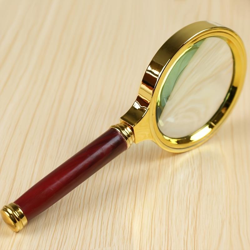 

Magnifying Glass, 50x High-Definition Handheld Magnifier, for Reading, Science Experiments, Sunlight Ignition, Observing Insects